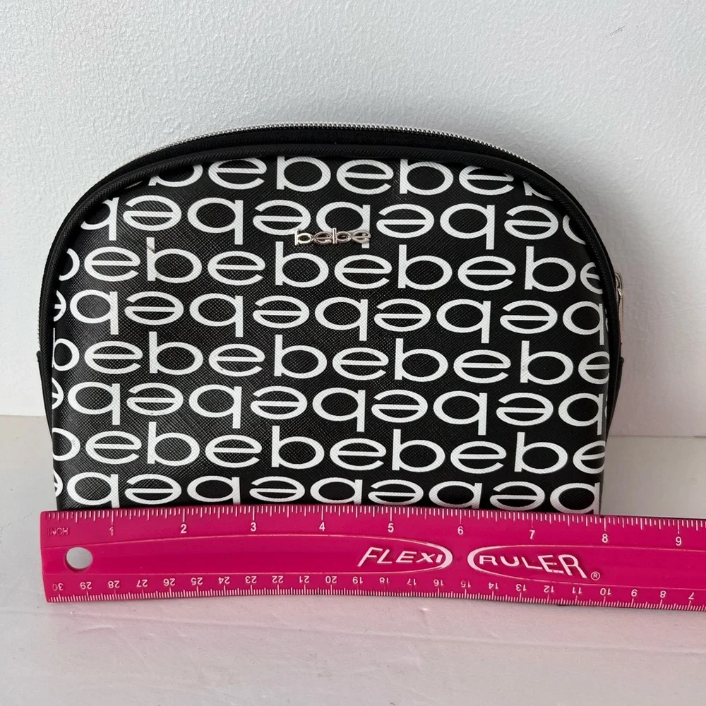 Bebe Monochrome Logo Cosmetic Bag Set